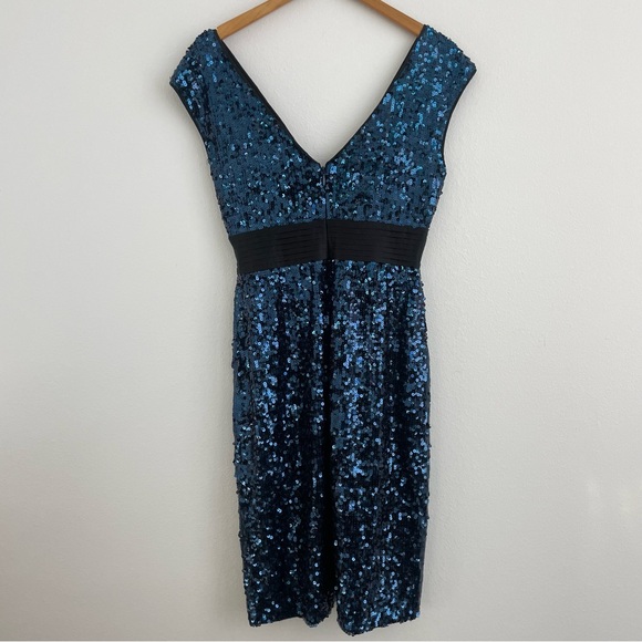 BCBG Maxazria Reece navy sequin dress - Picture 6 of 11